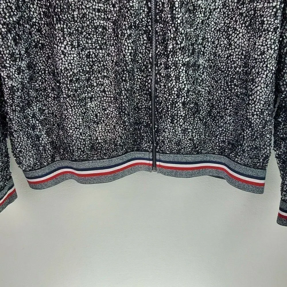 Zoe By Michael Phillips Jacket XXL Black & Silver - Picture 5 of 11